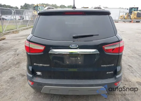 2018 Ford Ecosport Titanium from USA, damaged, VIN MAJ6P1WLXJC214514